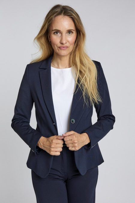 192796443151 Claire Blazer Marineblå hos NINNA i Ringsted og Næstved