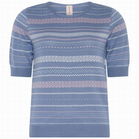 427300002046 Skovhuus Strikbluse hos NINNA i Ringsted og Næstved