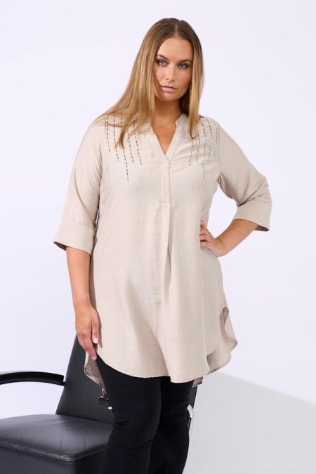 443634611100 Pont Neuf Bluse hos NINNA i Ringsted og Næstved