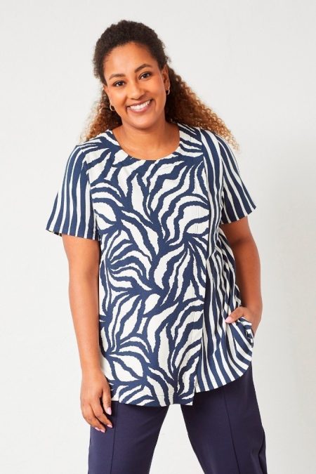 466435115999 Pont Neuf Bluse hos NINNA i Ringsted og Næstved