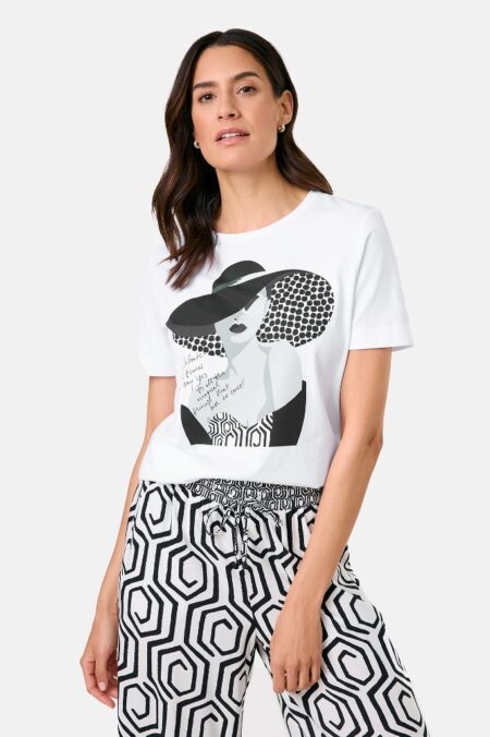570319009098 Gerry Weber T-Shirt hos NINNA i Ringsted og Næstved