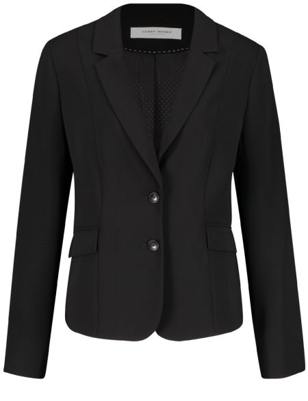 931590011000 Gerry Weber Jakke Sort hos NINNA i Ringsted og Næstved